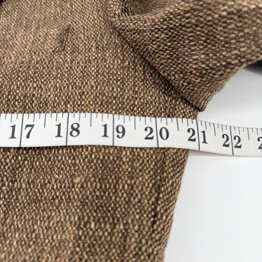 Todd Snyder Blazer Mens 38R Brown Linen Silk Wool Sport Coat 2-Button Textured